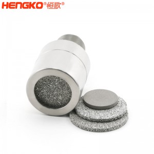 氣體探測(cè)器探頭防爆片耐高溫透氣性好，工業(yè)316L不銹鋼傳感器隔火焰隔爆片可定制