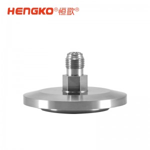 微電子半導(dǎo)體晶圓制程工藝氣體過濾終端 316L 外殼快速進(jìn)氣擴(kuò)散器