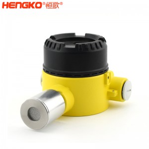 數顯316L不銹鋼氣體傳感器外殼防水防塵壁掛式工業氣體傳感器，用于天然氣廠