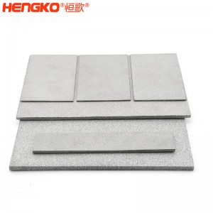 廠家直銷316不銹鋼粉末燒結(jié)濾板高強(qiáng)度耐高溫耐腐蝕，化工制藥過濾不銹鋼過濾器