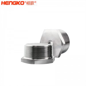 恒歌不銹鋼絲網濾芯燒結網消聲器消音器耐熱排氣均勻，應用于排風管消音