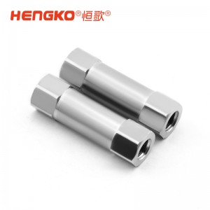 恒歌一體式接頭阻尼液壓過渡接頭體帶節流小孔阻尼限流閥過濾器