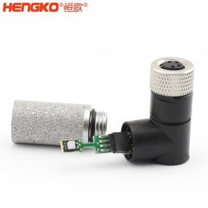 防水IP65溫濕度傳感器土壤傳感器探頭帶不銹鋼探頭外殼高精度高靈敏，應用管道測量