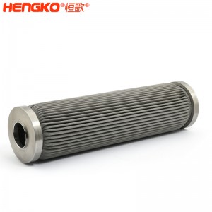 廠家直銷不銹鋼燒結多層絲網濾芯耐腐蝕易清洗，用于制藥化工