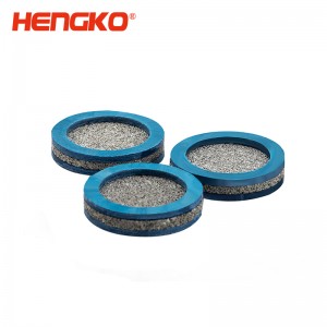 出廠價(jià)新型燒結(jié)多孔金屬不銹鋼孔板型KF真空過濾片_主要用于真空管道